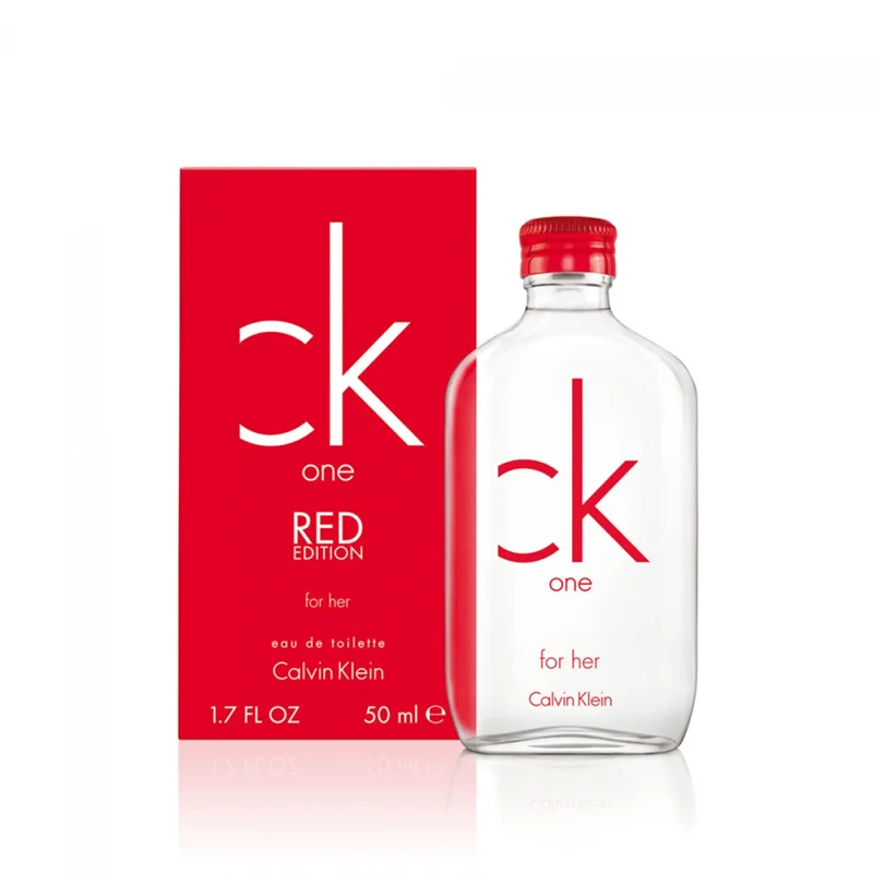 CK one red for her